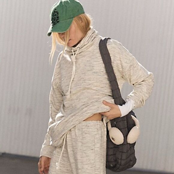 NWT FP Movement Ready To Go Turtleneck Long Sleeve Athleisure Top - Picture 1 of 9